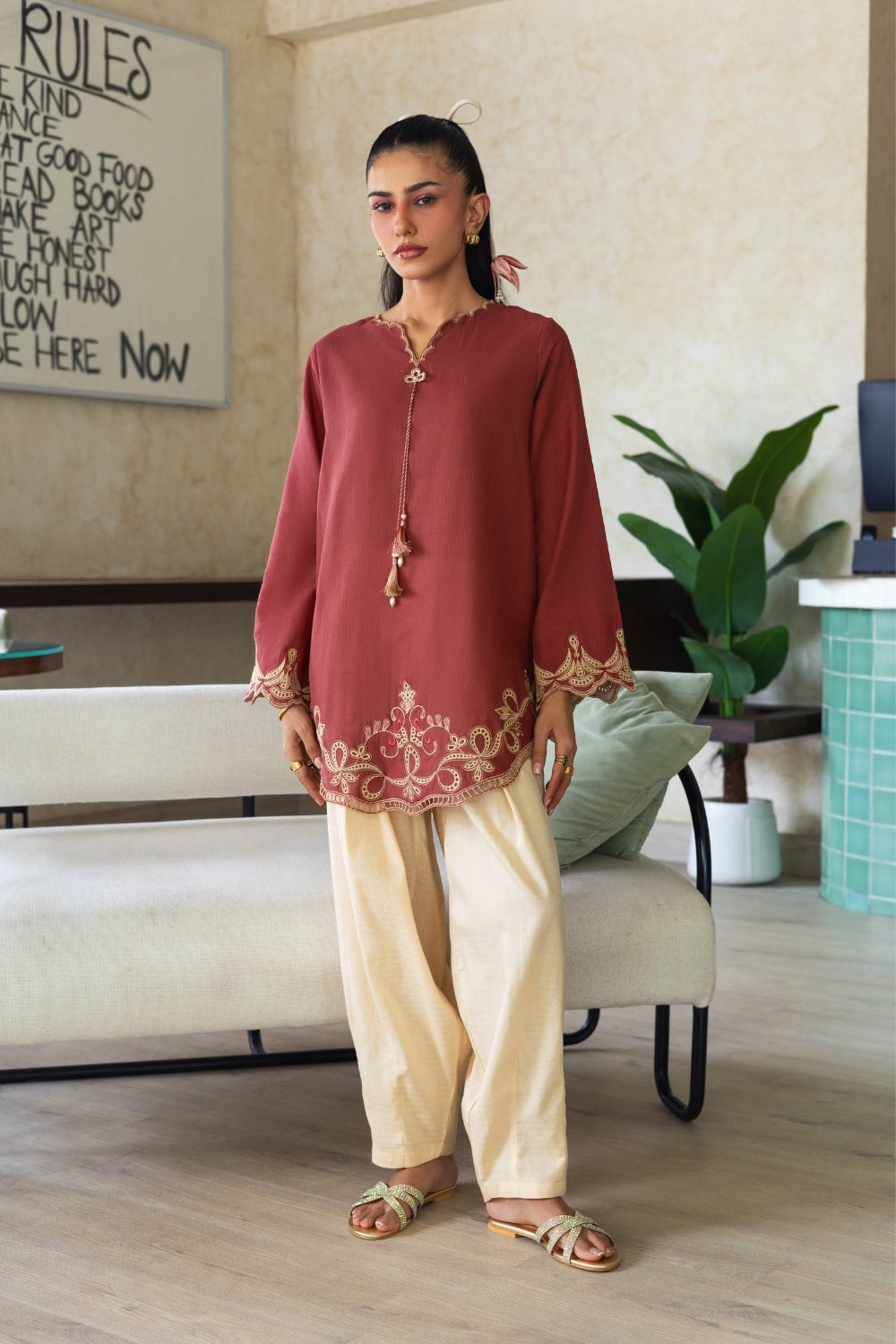 Sweet Sundays Pure Lawn 2-Piece